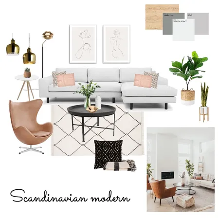 Scandinavian Modern Interior Design Mood Board by Petra Hribova on Style Sourcebook