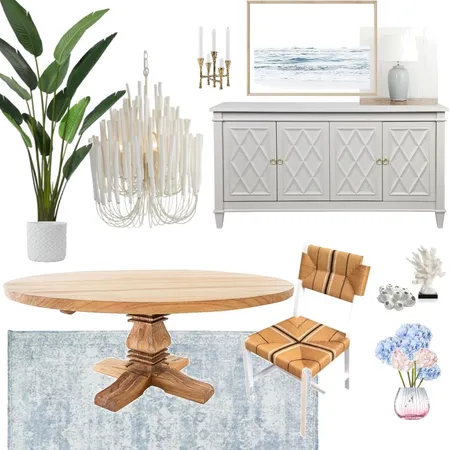 Dining Room Interior Design Mood Board by Coastalhamptonstyle on Style Sourcebook