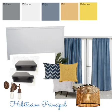 Habitacion Primcipal Interior Design Mood Board by veronica1988 on Style Sourcebook