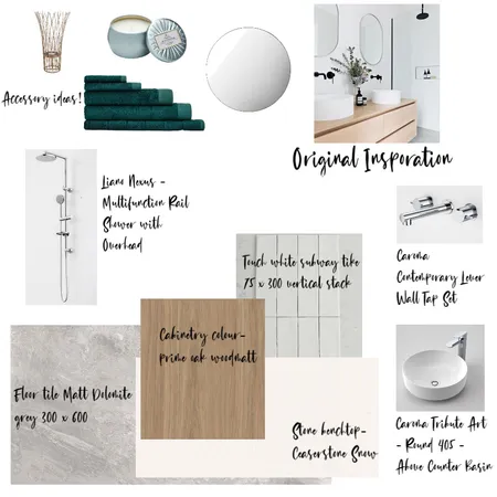 Ensuite selections Interior Design Mood Board by hollyfo on Style Sourcebook