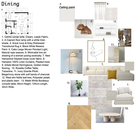 Mod 9 Interior Design Mood Board by oliviaking on Style Sourcebook