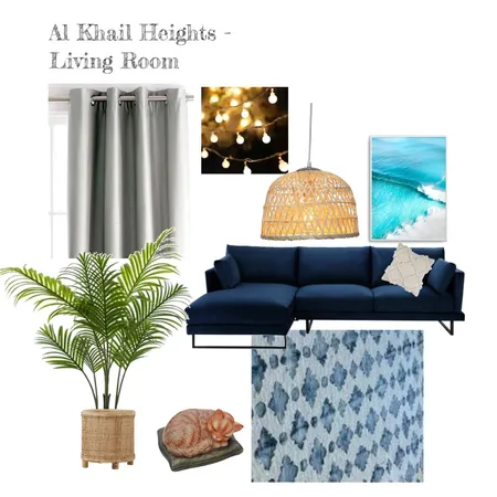 Al Khail Heights - Living Room Interior Design Mood Board by vingfaisalhome on Style Sourcebook