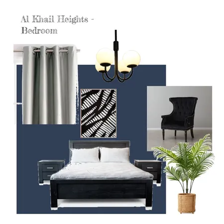 Al Khail Heights - Bedroom Interior Design Mood Board by vingfaisalhome on Style Sourcebook