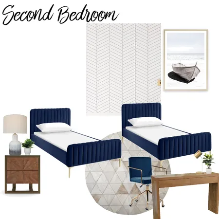 Hollywell Second Bedroom Interior Design Mood Board by sarahb on Style Sourcebook