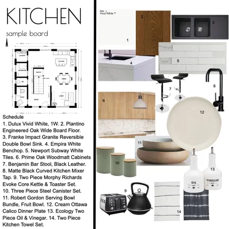 kitchen mood board Interior Design Mood Board by millyleardi on Style Sourcebook