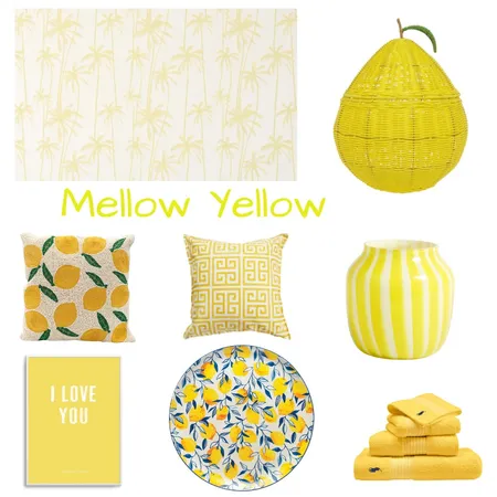 Mellow Yellow Wishlist Board Interior Design Mood Board by interiorology on Style Sourcebook