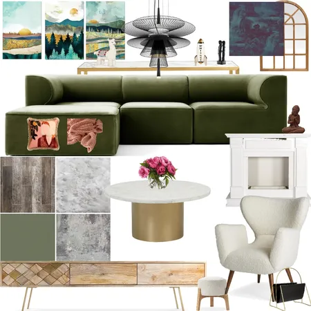 Living Room Interior Design Mood Board by Wichittra on Style Sourcebook