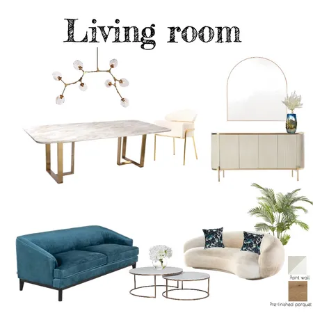 Living room Jumeirah Interior Design Mood Board by InStyle Idea on Style Sourcebook