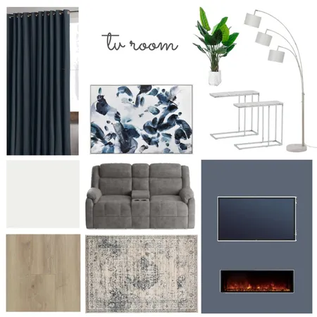 Tv Room Marie Interior Design Mood Board by DANIELLE'S DESIGN CONCEPTS on Style Sourcebook