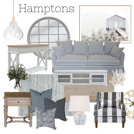 Hamptons Interior Design Mood Board by oliviafort on Style Sourcebook