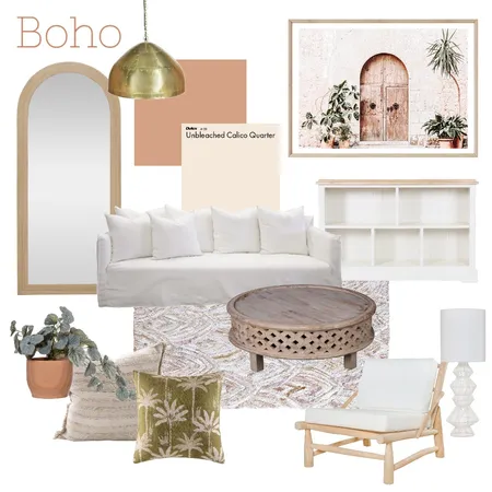 Boho Interior Design Mood Board by oliviafort on Style Sourcebook