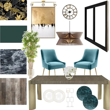 Dining Interior Design Mood Board by Wichittra on Style Sourcebook
