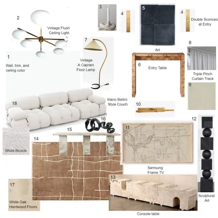 Living Room Mood Board Interior Design Mood Board by mkhomee on Style Sourcebook