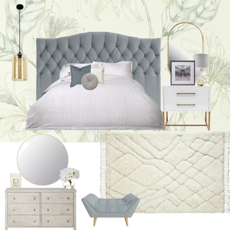 Bedroom 2 Interior Design Mood Board by Karen Noble on Style Sourcebook