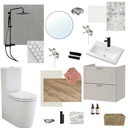Module 9 - Bathroom Interior Design Mood Board by Emma Manikas on Style Sourcebook