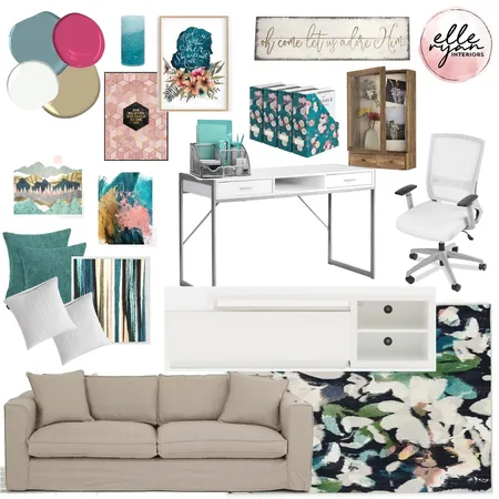 Ashley - Living/Work Space Interior Design Mood Board by Elle Ryan Interiors on Style Sourcebook