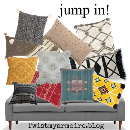 Pillow Pile Interior Design Mood Board by Twist My Armoire on Style Sourcebook