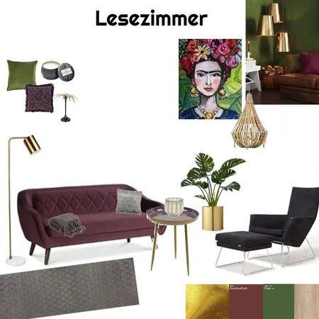 Moodboard Lesezimmer Interior Design Mood Board by gabyschmid on Style Sourcebook