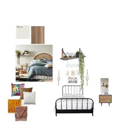 Bedroom 1 Interior Design Mood Board by Qisti on Style Sourcebook