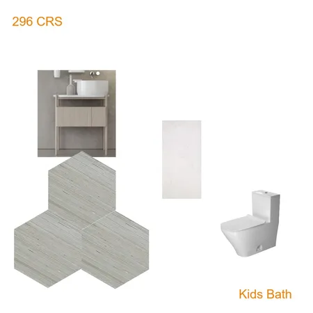 296 CRS Kids Bath Interior Design Mood Board by Cynthia Vengrow on Style Sourcebook