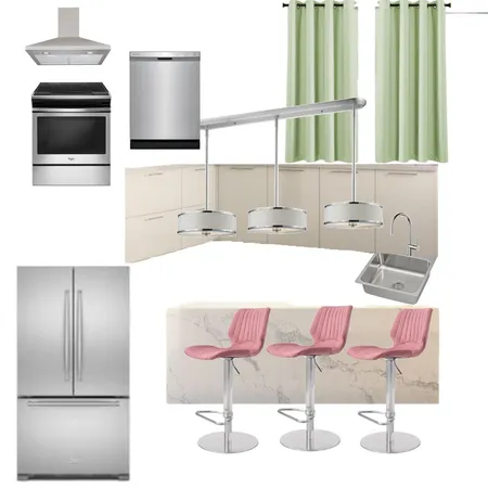 Kitchen Sample Board Interior Design Mood Board by Amanda Erin Designs on Style Sourcebook
