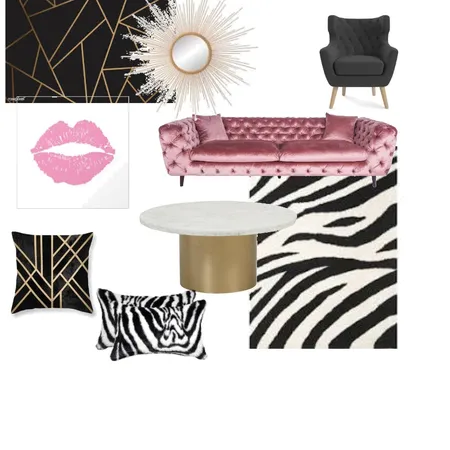 Hollywood Glam Mood Board Interior Design Mood Board by Amanda Erin Designs on Style Sourcebook