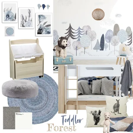Toddler Forest Interior Design Mood Board by Ayesha on Style Sourcebook
