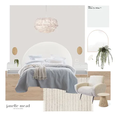 Mid Century Girls Bedroom Interior Design Mood Board by Janelle Mead Interiors on Style Sourcebook
