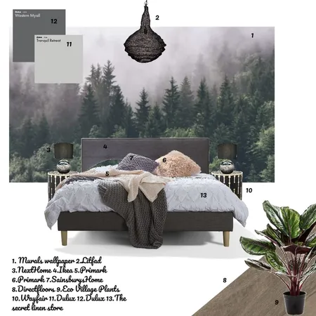 In the still of the forest Interior Design Mood Board by HGInteriorDesign on Style Sourcebook