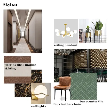 Skybar Interior Design Mood Board by Limedesign on Style Sourcebook