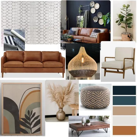 Bohemian Interior Design Mood Board by kcolcaf on Style Sourcebook
