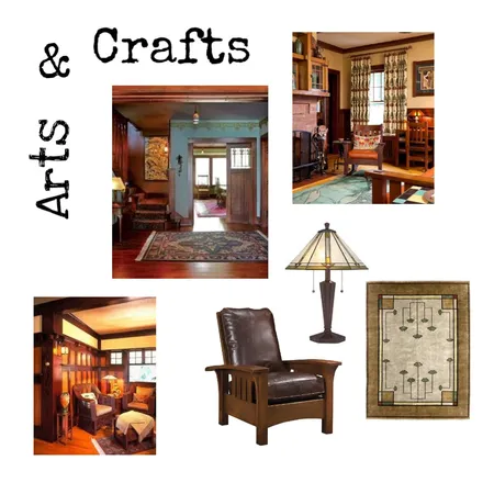 Arts and Crafts Interior Design Mood Board by Gia123 on Style Sourcebook