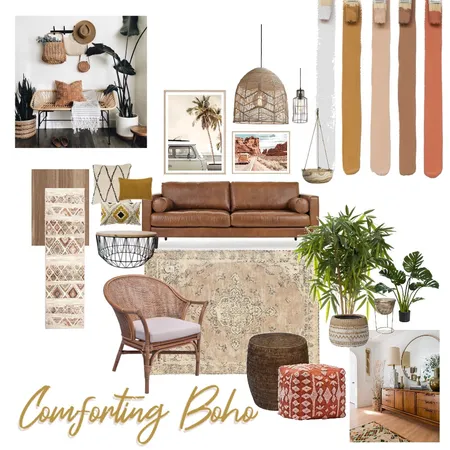 Boho mood Interior Design Mood Board by Nelly on Style Sourcebook