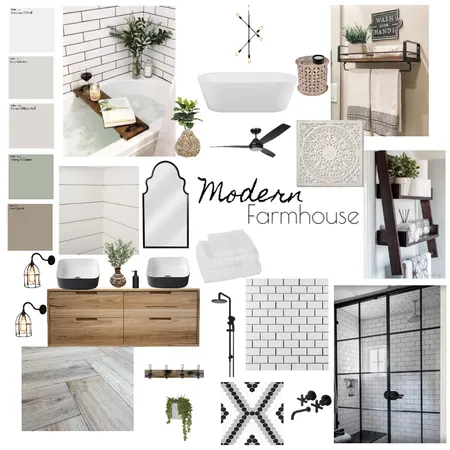 IDI Modern Farmhouse Interior Design Mood Board by moniquezander on Style Sourcebook