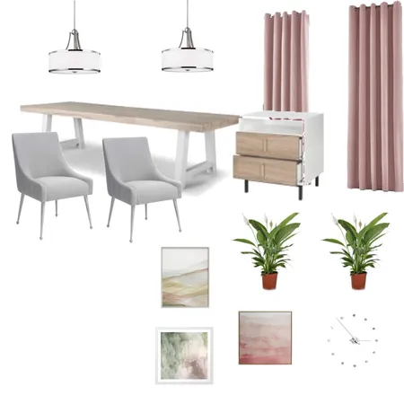 Dining Room Sample Board Interior Design Mood Board by Amanda Erin Designs on Style Sourcebook