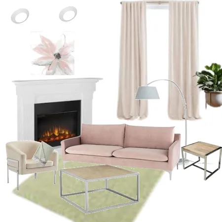 Scandinavian Living Room Interior Design Mood Board by Amanda Erin Designs on Style Sourcebook