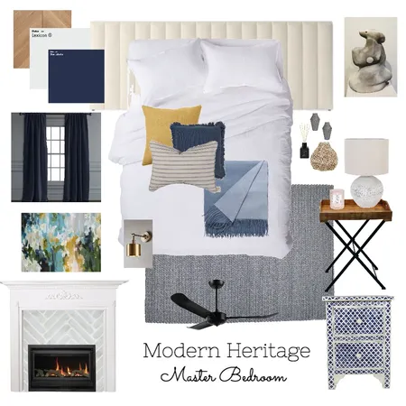 Master Bedroom Interior Design Mood Board by nelliewatts@gmail.com on Style Sourcebook