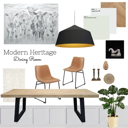 Dining Room Interior Design Mood Board by nelliewatts@gmail.com on Style Sourcebook