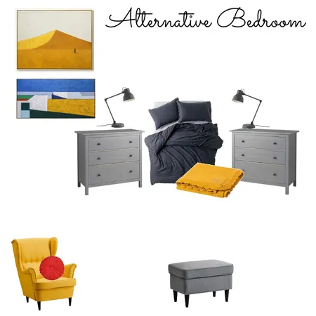 Alternative Bedroom Interior Design Mood Board by gruner on Style Sourcebook