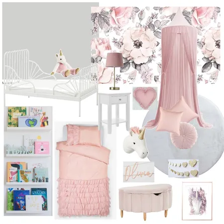 Ascot Project - Fraya's Room Interior Design Mood Board by Our Little Abode Interior Design on Style Sourcebook