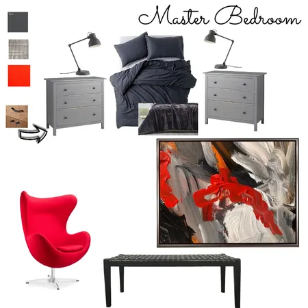 Master Bedroom Interior Design Mood Board by gruner on Style Sourcebook