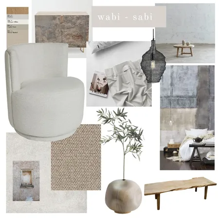 Wabi Sabi Interior Design Mood Board by Style&Space on Style Sourcebook