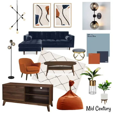 Mid Century moodboard Interior Design Mood Board by JaneHudson on Style Sourcebook