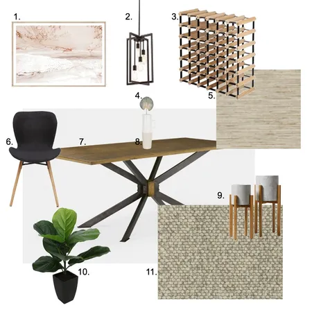 dining room Interior Design Mood Board by noelialva on Style Sourcebook