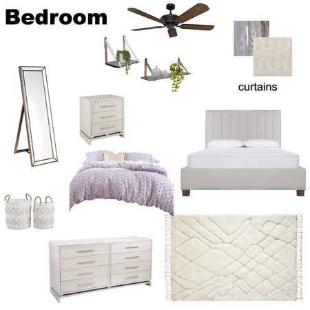 bedroom Interior Design Mood Board by Tashell on Style Sourcebook
