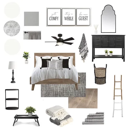 Guest Room Interior Design Mood Board by At Home with Sukhi on Style Sourcebook