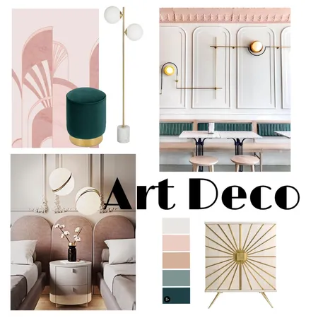 Art Deco 2 Interior Design Mood Board by BeccaHepburn on Style Sourcebook