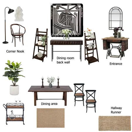 dining room /entrance 2 Interior Design Mood Board by gabby123 on Style Sourcebook