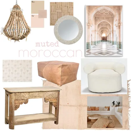 Muted Moroccan v2 Interior Design Mood Board by alana_mymood on Style Sourcebook