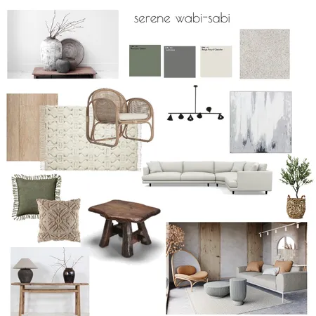 Wabi sabi Interior Design Mood Board by Naty Grandi Design on Style Sourcebook